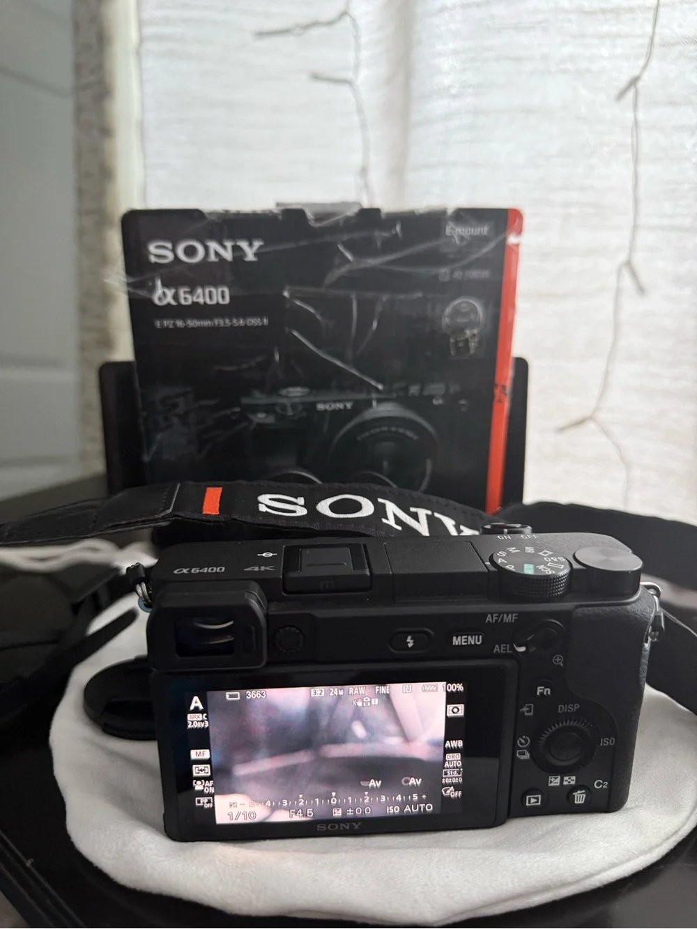 Sony Alpha 6400 Black Mirrorless Camera with 16-50mm Kit Lens